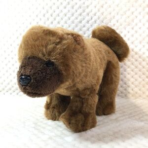 Ganz Webkinz Chow Chow Puppy Plush HM415 10 Inch Stuffed Dog No Code